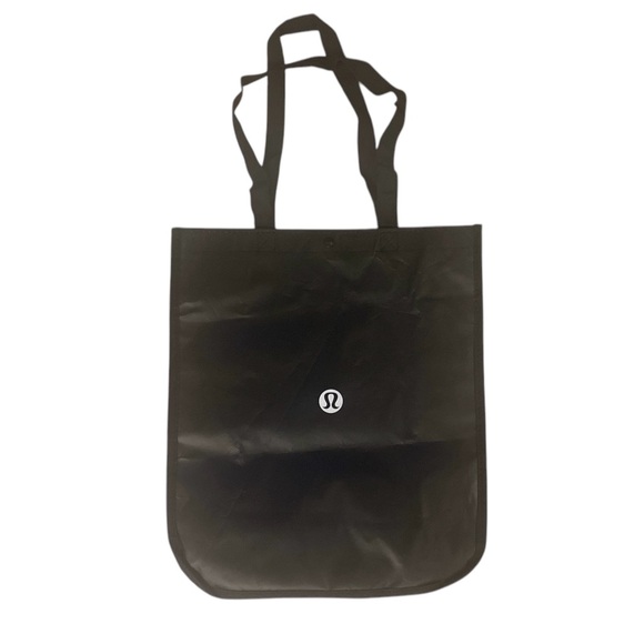 Lululemon Black & White Tote 17”H x 14”W x 6.5”D - Picture 4 of 4